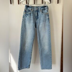Gap Kids 90s high rise loose jeans - size 8Y